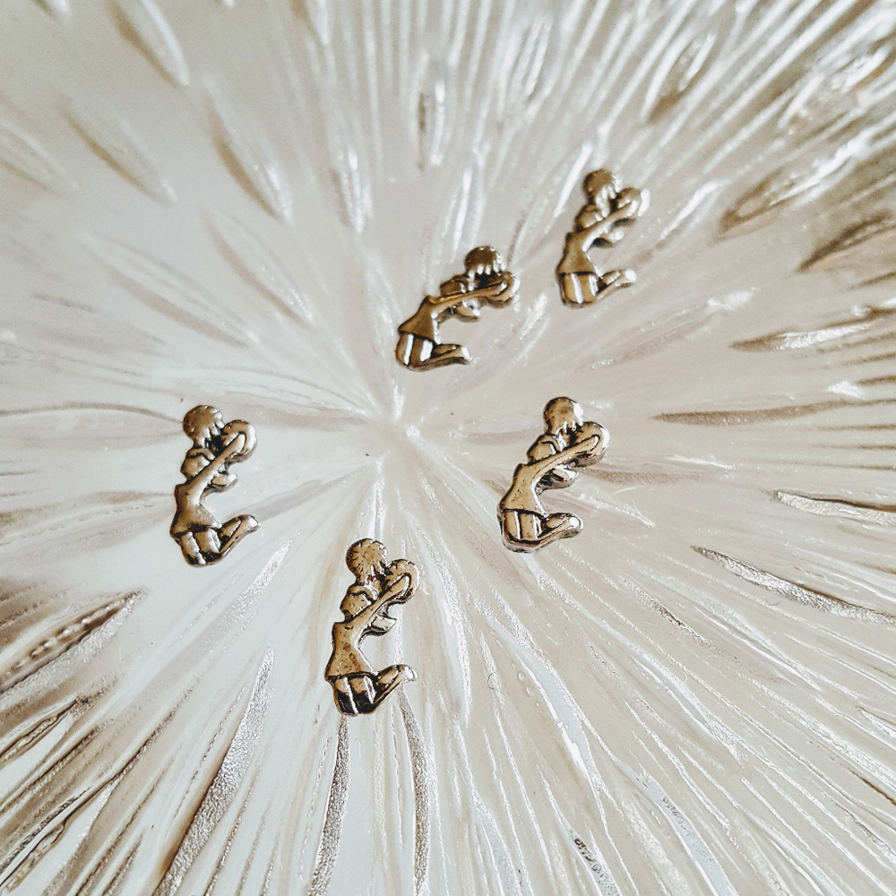 Cheerleader Floating Locket Charm